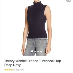 Theory dark blue top